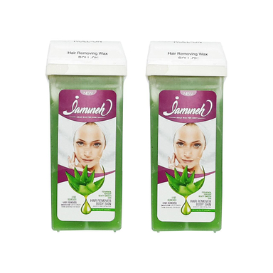 موم موبر ژامینه (Jamineh) مدل Aloe vera وزن 150 گرم بسته 2 عددی