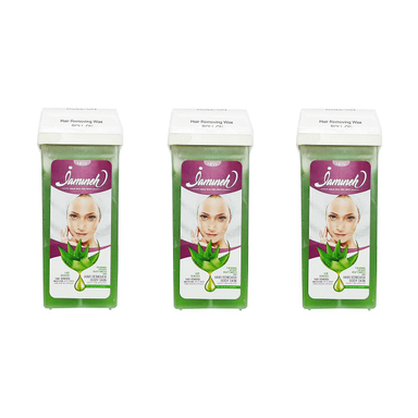 موم موبر ژامینه (Jamineh) مدل Aloe vera وزن 150 گرم بسته 3 عددی