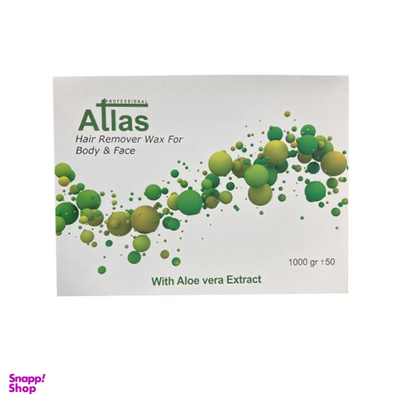 وکس موبر اطلس (Atlas) مدل Aloe vera وزن 1000 گرم