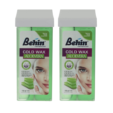 وکس موبر بهین (Behin) مدل Aloe Vera وزن 150 گرم بسته 2 عددی