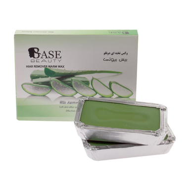 وکس موبر بیس بیوتی (Base beauty) مدل Aloe vera وزن 300 گرم بسته 2 عددی