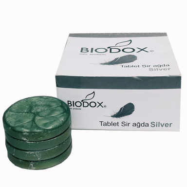 وکس موبر بیوداکس (Bio dox) مدل نقره وزن 22 گرم بسته 24 عددی