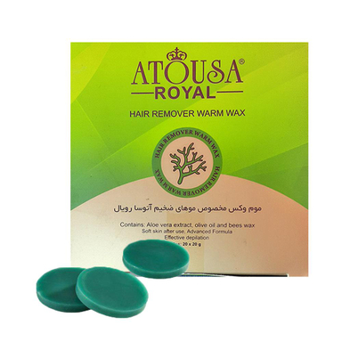وکس موبر آتوسا رویال (Atousa Royal) مدل جلبک وزن 20 گرم بسته 20 عددی