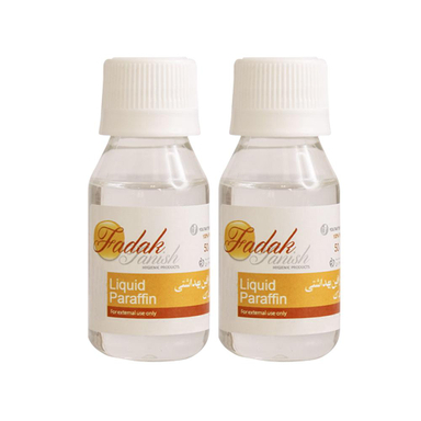 روغن پارافین فدک تانیش (Fadak Tanish) مدل p2 حجم 50 میلی‌‌لیتر مجموعه 2 عددی