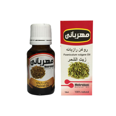 روغن رازیانه مهربانی (Mehrabani) کد 107 حجم 18 میلی‌‌لیتر