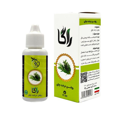 روغن صورت راگا (Raga) مدل درخت چای حجم 30 میل لیتر