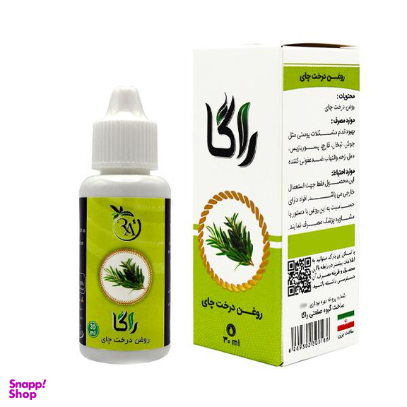 روغن صورت راگا (Raga) مدل درخت چای حجم 30 میل لیتر