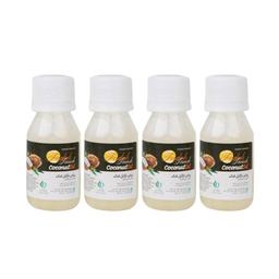 روغن نارگیل فدک تانیش (Fadak Tanish) مدل C4 حجم 50 میلی‌‌لیتر مجموعه 4 عددی