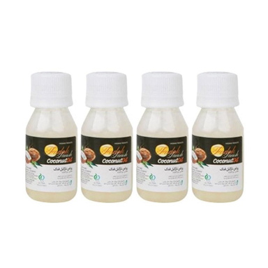 روغن نارگیل فدک تانیش (Fadak Tanish) مدل C4 حجم 50 میلی‌‌لیتر مجموعه 4 عددی