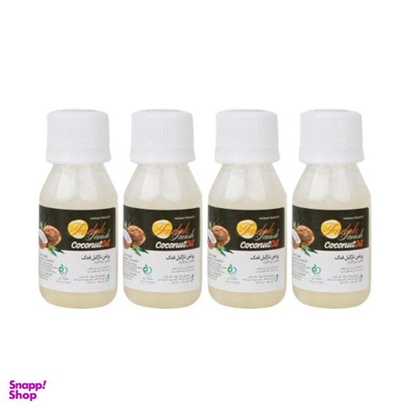 روغن نارگیل فدک تانیش (Fadak Tanish) مدل C4 حجم 50 میلی‌‌لیتر مجموعه 4 عددی