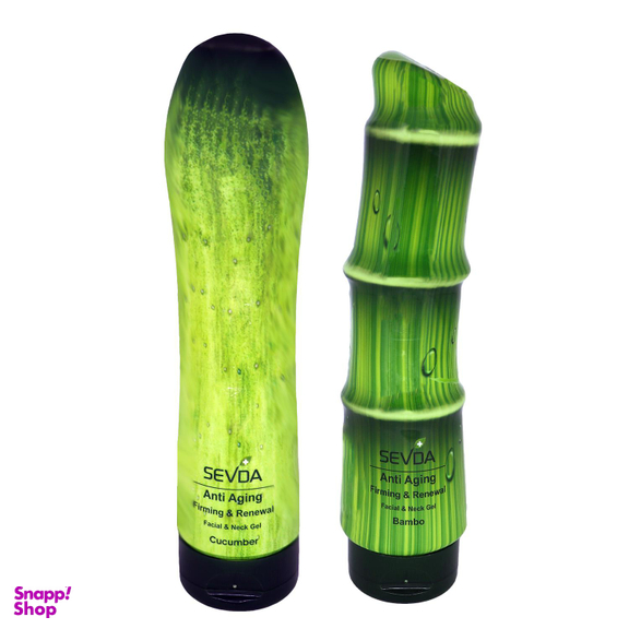 ژل ضد چروک سودا (Sevda) مدل Bambo و Cucumber حجم 250 میلی‌‌لیتر