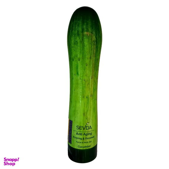 ژل ضد چروک سودا (Sevda) مدل cucumber حجم 250 میلی‌‌لیتر
