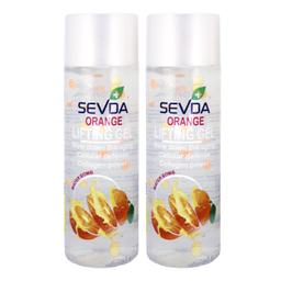 ژل ضد چروک سودا (Sevda) مدل پرتقال حجم 250 میلی‌‌لیتر مجموعه 2 عددی
