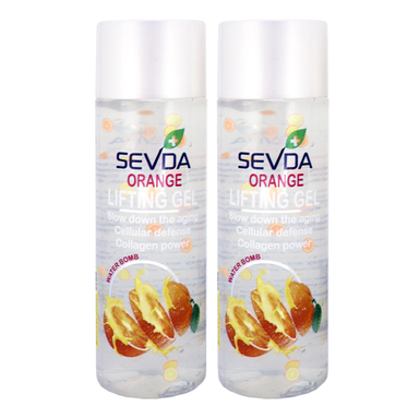 ژل ضد چروک سودا (Sevda) مدل پرتقال حجم 250 میلی‌‌لیتر مجموعه 2 عددی