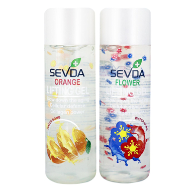 ژل ضد چروک سودا (Sevda) مدل پرتقال و گل حجم 250 میلی‌‌لیتر
