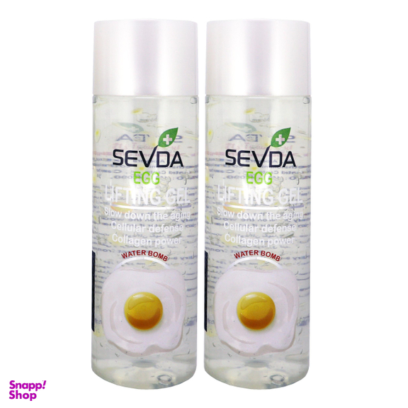 ژل ضد چروک سودا (Sevda) مدل تخم مرغ حجم 250 میلی‌‌لیتر مجموعه 2 عددی
