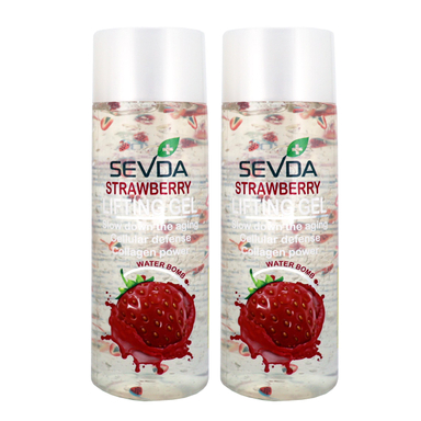 ژل ضد چروک سودا (Sevda) مدل توت فرنگی حجم 250 میلی‌‌لیتر مجموعه 2 عددی