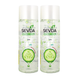 ژل ضد چروک سودا (Sevda) مدل خیار حجم 250 میلی‌‌لیتر مجموعه 2 عددی