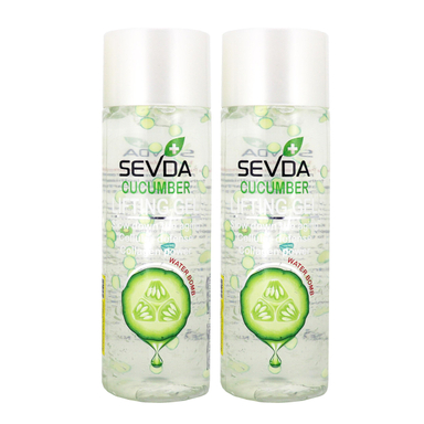 ژل ضد چروک سودا (Sevda) مدل خیار حجم 250 میلی‌‌لیتر مجموعه 2 عددی
