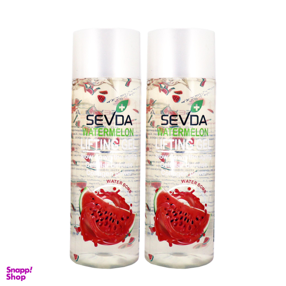ژل ضد چروک سودا (Sevda) مدل هندوانه حجم 250 میلی‌‌لیتر مجموعه 2 عددی