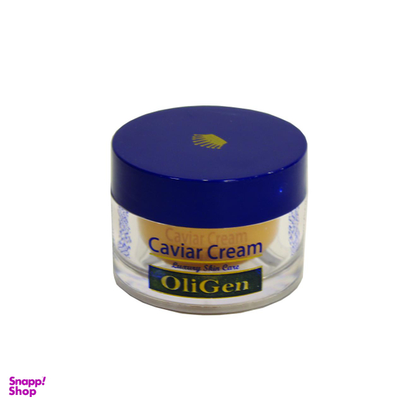 کرم کاسه ای ضد چروک اُلی ژن (Oligen) مدل Caviar حجم 50 میلی‌‌لیتر