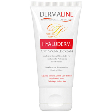 کرم ضد چروک درمالاین (Dermaline) مدل Hyaluderm حجم 45 میلی‌‌لیتر