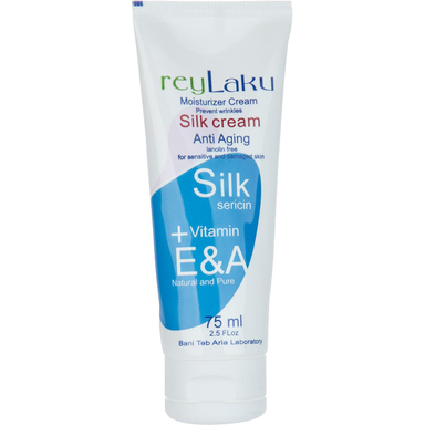کرم ضد چروک ری لاکو (Rey Laku) مدل silk حجم 75 میلی‌‌لیتر