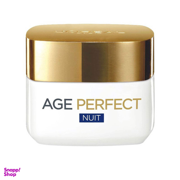 کرم ضد چروک شب لورآل (Loreal) مدل Age Perfect حجم 50 میلیلیتر