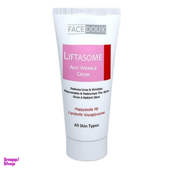 کرم ضد چروک صورت فیس دوکس (Face Doux) سری Liftasome مناسب انواع پوست حجم 40 میلی‌‌ لیتر