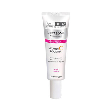 کرم ضد چروک صورت و گردن فیس دوکس (Face Doux) سری Liftasome مدل Vitamin C حجم 30 میلی‌‌ لیتر