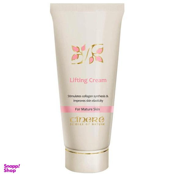 کرم سفت کننده صورت سینره (Cinere) مدل Anti sagging & anti wrinkle مناسب بالای 40 سال حجم 40 میلی لیتر