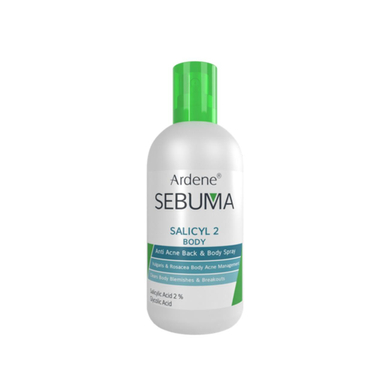 اسپری ضد جوش بدن آردن مدل Salicyl 2 حجم 250 میلی‌ لیتر