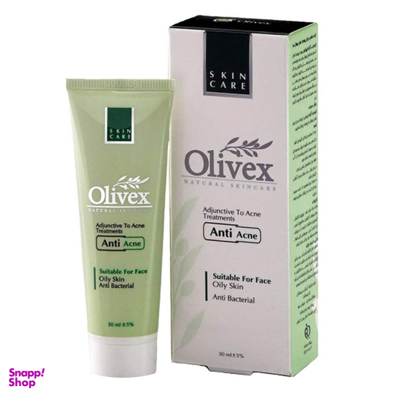 کرم ضد جوش الیوکس (Olivex) مدل Tea Tree Oilحجم 30 میلی‌ لیتر