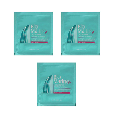 ماسک صورت بایومارین (Biomarine) مدل جلبک دریایی حجم 15 میلی‌لیتر بسته 3 عددی
