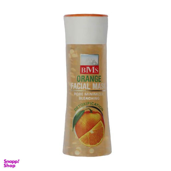 ماسک صورت بی ام اس (Bms) مدل پرتقال حجم 160 میلی‌لیتر