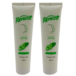 ماسک صورت رینوزیت (Renuzit) مدل خیار حجم 100 میلی‌لیتر بسته 2 عددی