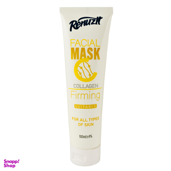 ماسک صورت رینوزیت (Renuzit) مدل COLLAGEN حجم 100 میلی‌لیتر