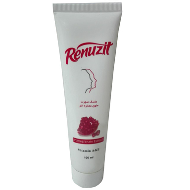 ماسک صورت رینوزیت (Renuzit) مدل انار حجم 75 میلی‌لیتر