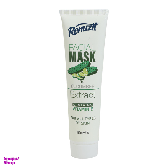 ماسک صورت رینوزیت (Renuzit) مدل خیار حجم 100 میلی‌ لیتر