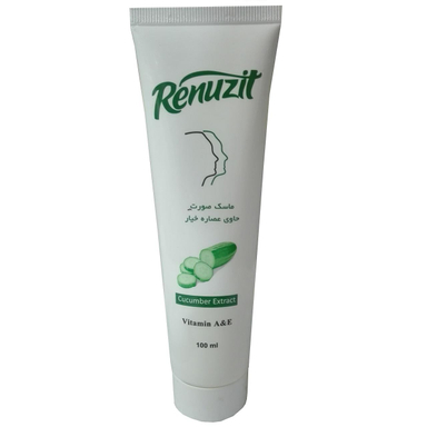ماسک صورت رینوزیت (Renuzit) مدل خیار حجم 75 میلی‌لیتر