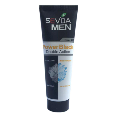 ماسک صورت سودا (Sevda) مدل Power Black حجم 100 میلی‌لیتر