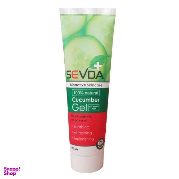 ماسک صورت سودا (Sevda) مدل Peel Off با رایحه خیار حجم 100 میلیلیتر