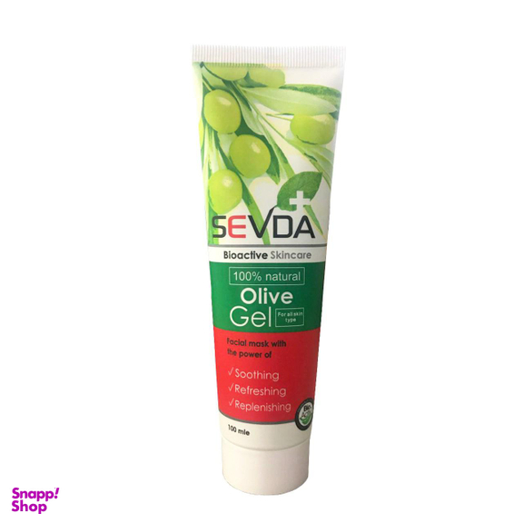 ماسک صورت سودا (Sevda) مدل Peel Off با رایحه زیتون حجم 100 میلیلیتر