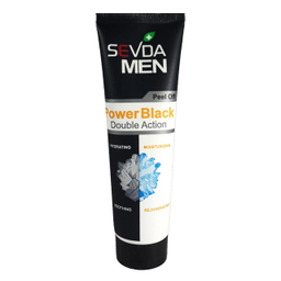 ماسک صورت یخ و ذغال سودا (Sevda) مدل Peel of حجم 100 میلی‌لیتر