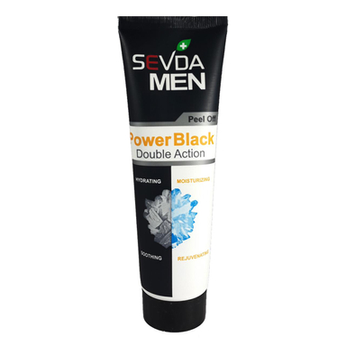 ماسک صورت یخ و ذغال سودا (Sevda) مدل Peel of حجم 100 میلی‌لیتر