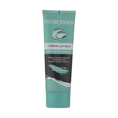 ماسک صورت هیدرودرم مدل Carbon clay حجم 100 میلی‌لیتر