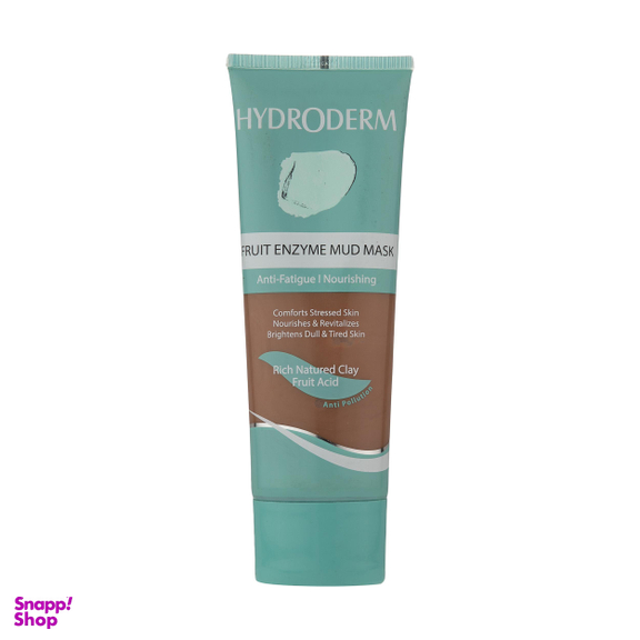 ماسک صورت هیدرودرم (Hydroderm) مدل Fruit anzyme & mud حجم 100 میلی‌لیتر
