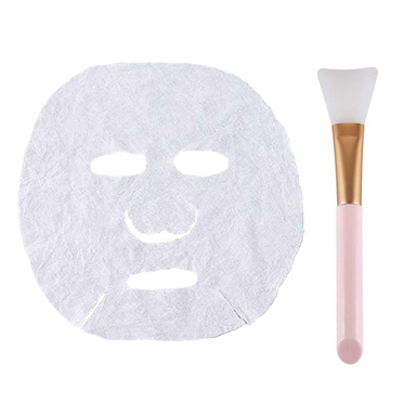 قرص ماسک ورقه ای صورت مدل badonya2 کد 001 بسته 10 عددی به همراه قلم ماسک
