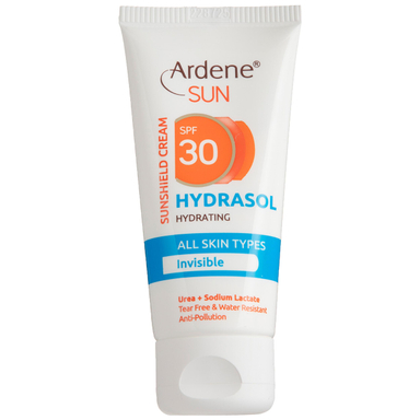 کرم ضد آفتاب آردن مدل Hydrasol بی رنگ با SPF 30 حجم 50 میلی‌ لیتر