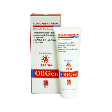 کرم ضد آفتاب اُلی ژن (Oligen) مدل OilySun30 حجم 50 میلی‌‌لیتر